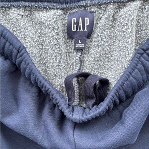 GAP Navy VintageSoft baggy wide leg sweatpants
